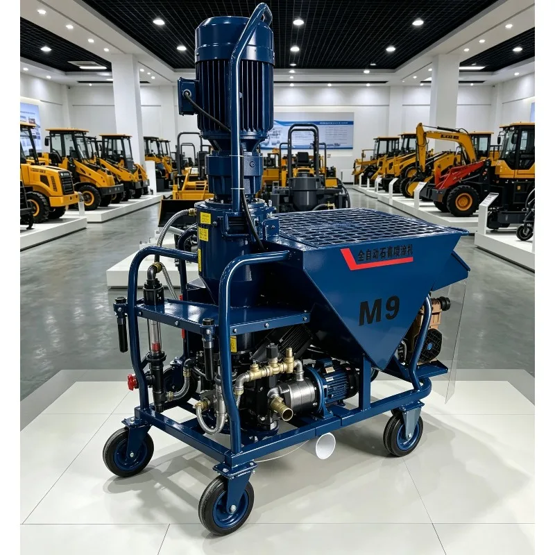 Gypsum Plaster Sprayer Multi-Functional Plastering Machine Putty Real Stone Paint Gypsum plaster sprayer Dubai UAE