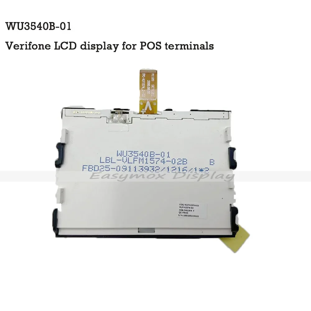 WU3540B-01 LCD Display for Verifone POS Terminals Repairment