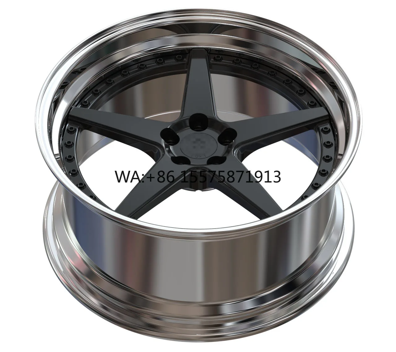 

Customize 2pcs Forged wheels rim T6061 Forged wheel rims 18 19 20 21 22 23 24inch outer lip deep lip