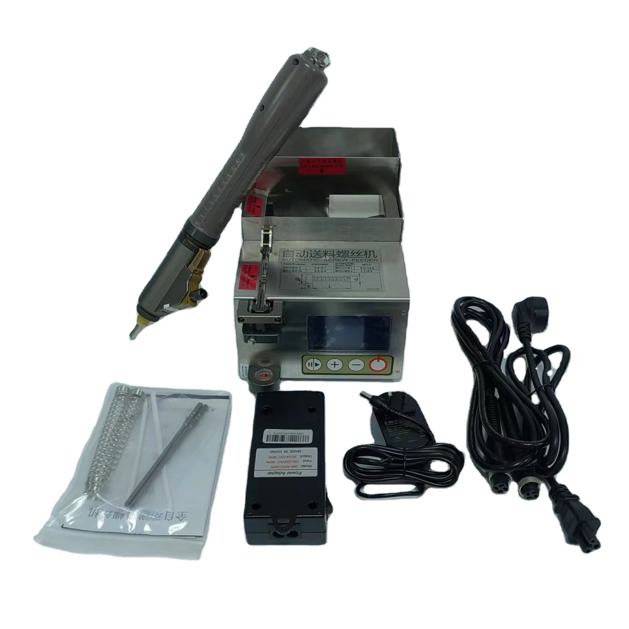 Handheld Electric Screwdriver with Efficient Automatic Screw Feeder Machine for Switch Household Appliances Screw Fastening