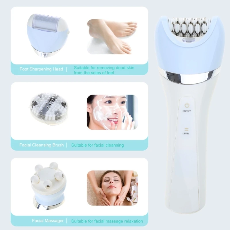 5 In 1 Epilator for Women Face Epilator Smooth Gliding Epilator for Women Epilat Dropshipping