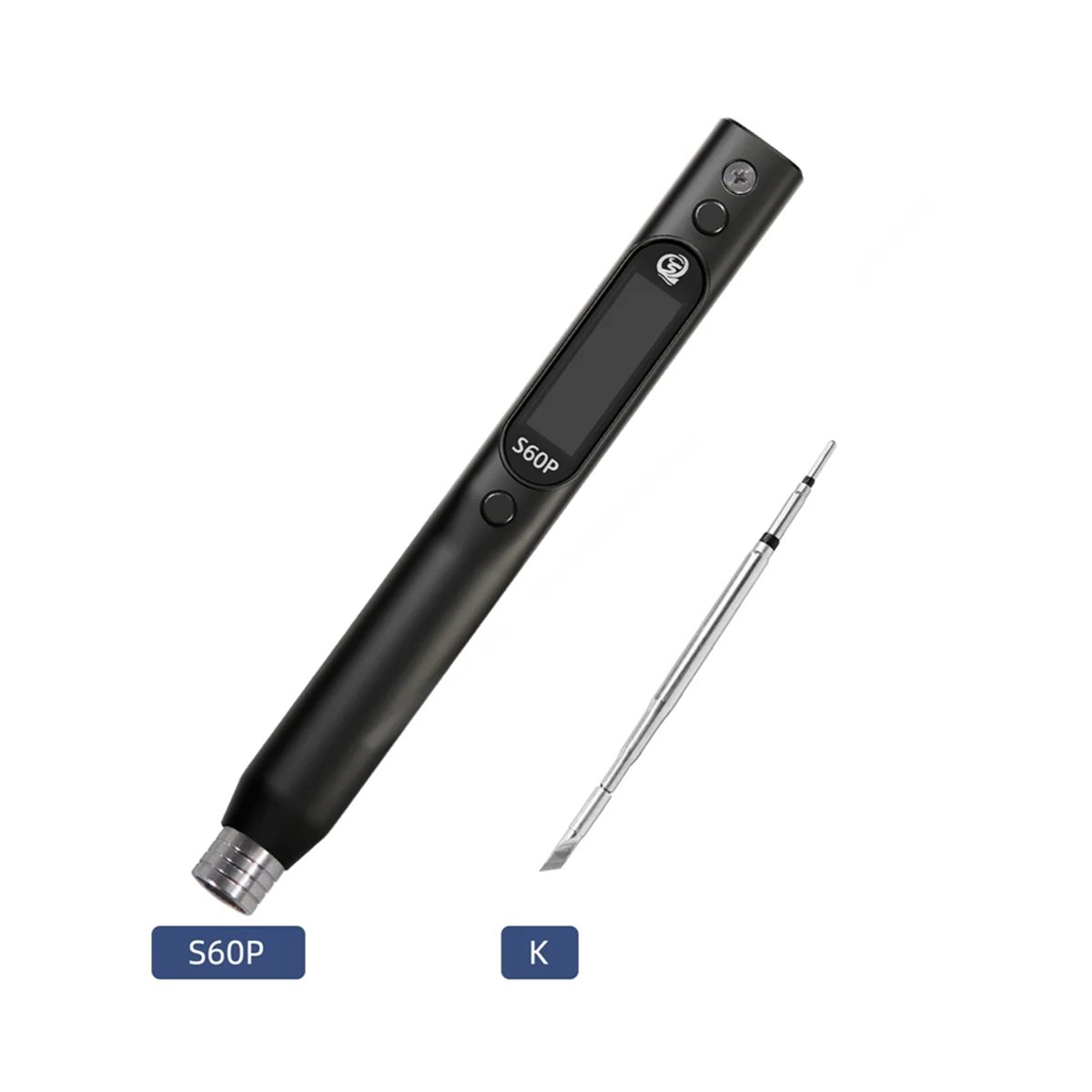 Imagem -02 - Sequre-anti-static Nano Soldering Iron Pen pd Suporte e qc Fonte de Alimentação Compatível com C210 Solder Tip Precision Repair Tool S60p