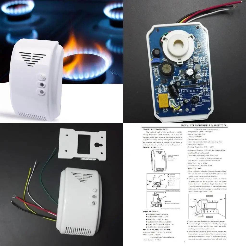 12 В детектор газа, датчик сигнализации, пропан-бутан, сжиженный нефтяной газ, природный мотор, домашний кемпер, сжиженный газ, сжиженный газ, сжиженный газ, сжиженный нефтяной