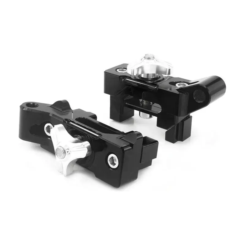DT42-Aluminum Riser Cover Block Rear Axle Spindle Accessories For FZ07 FZ 07 MT 07 2015 2016 2017 2018
