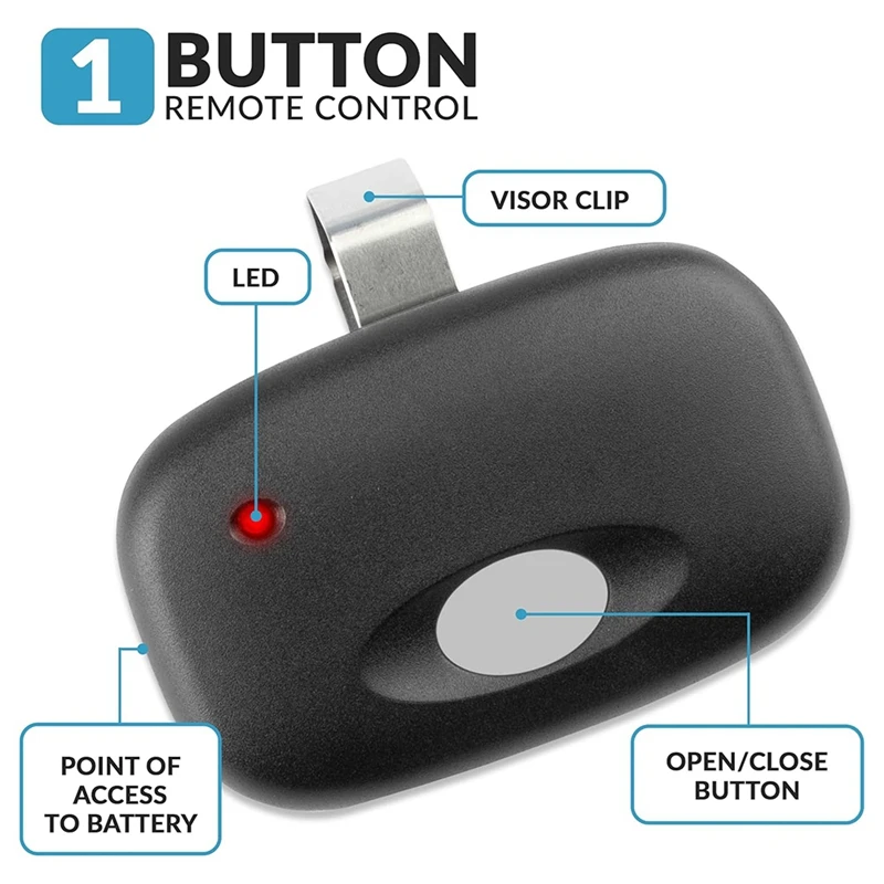 3er-Pack für MCT-11 Megacode Linear Garagentoröffner Fernbedienung LD033 LD050 LS050