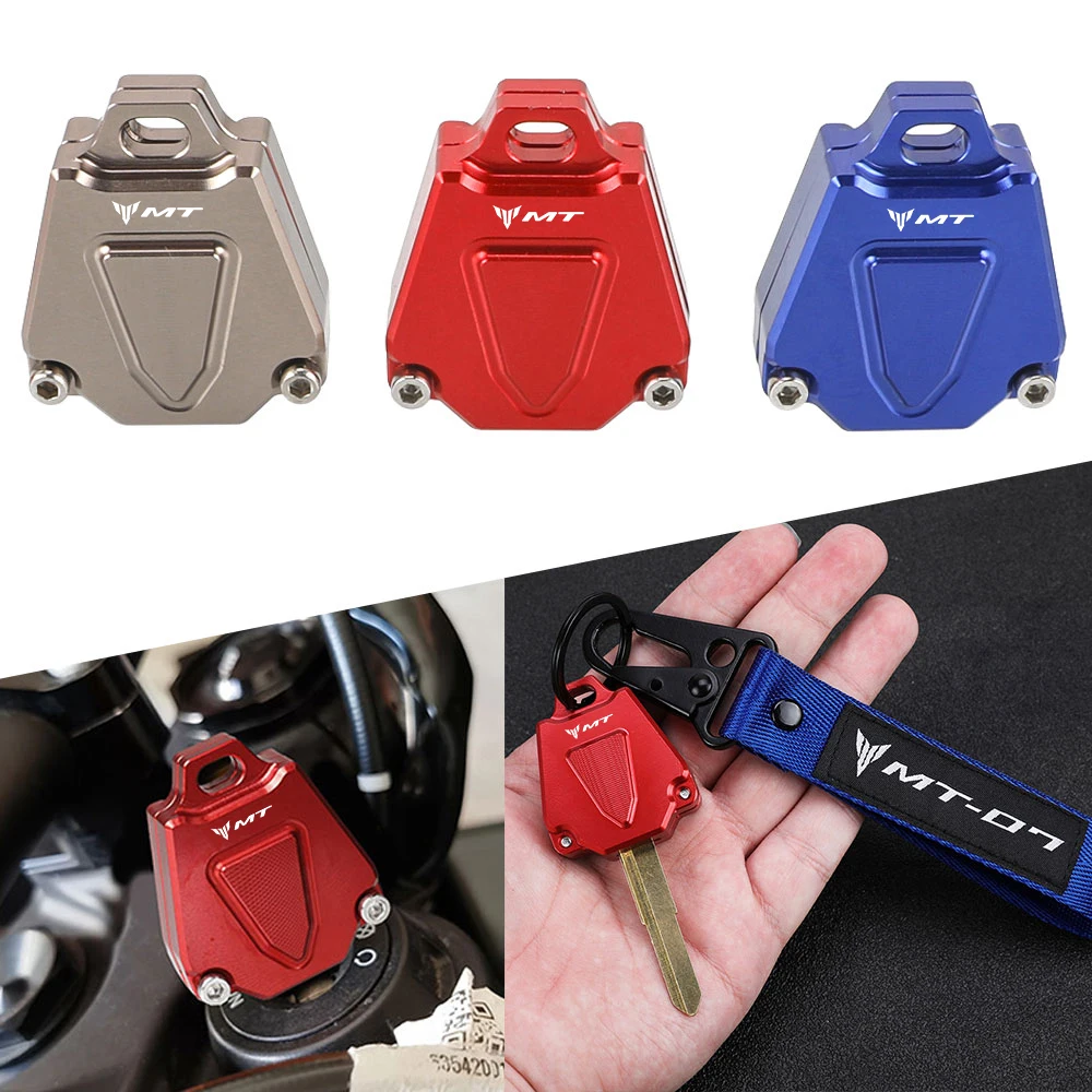 

Motorcycle CNC Aluminum Key Cover Case Shell Keys Protection For YAMAHA MT-01 MT-03 MT-07 MT-09 MT03 MT07 MT09 MT 01 03 07 09 10