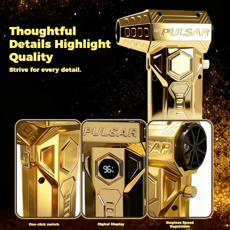 X11Pro MAX Turbojet مروحة فرش السيارات 600000 دورة في الدقيقة عالية السرعة التبريد التهوية 75 متر/الثانية الرياح 10000 مللي أمبير كفاءة تبديد الحرارة