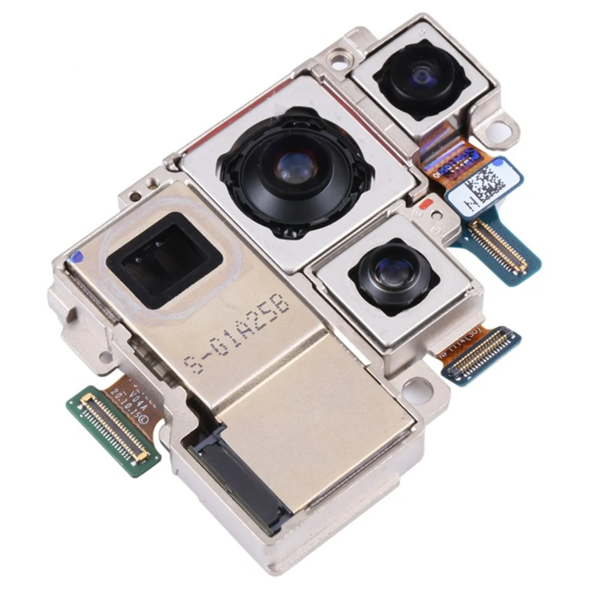 For Samsung Galaxy S21 Ultra 5G SM-G998B Camera Set Telephoto + Depth + Wide + Rear Main Camera Parts Replacement XY