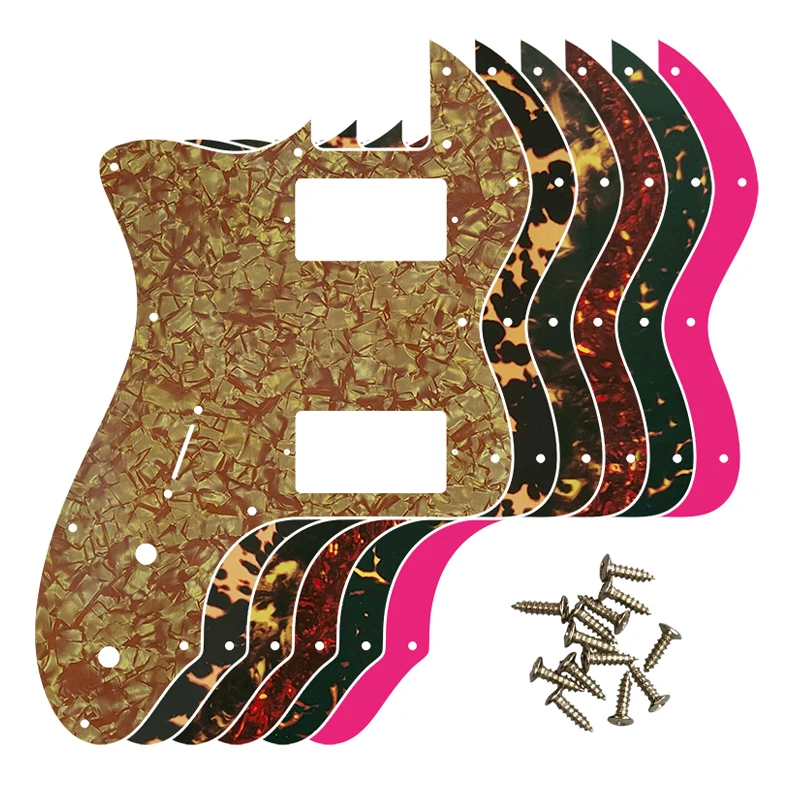 Fei Man Parts - Left Hand Fender Classic Series 72, Tele Thinline Guitar Pickguard With PAF Humbucker Replacement