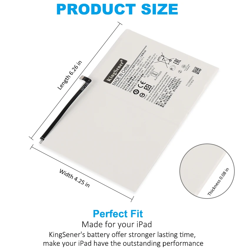 KingSener SCUD-WT-N19 Tablet Battery For Samsung Galaxy Tab A7 10.4 2020 10.4\