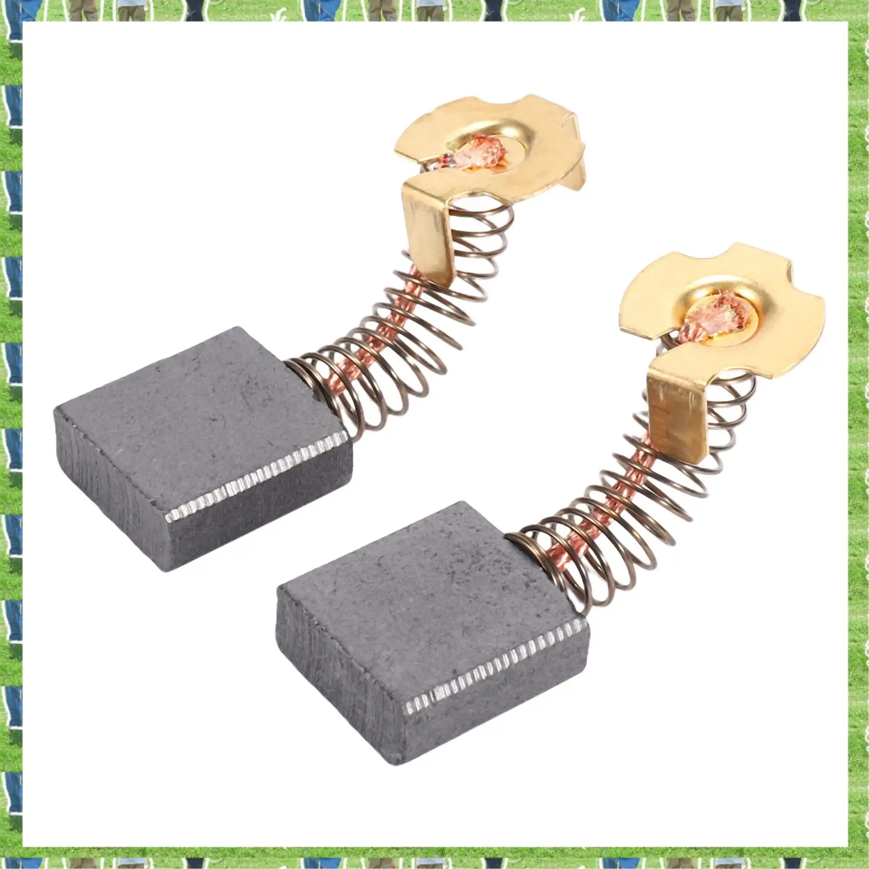 

FTS 6-PACK 614367-00 Carbon Brushes Replacement Carbon Brushes For DW703 DW713,DW715,Also Replaces 5140024-30,Hitachi 999044