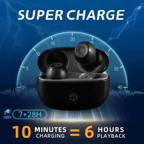 Imagen 2 del producto ROSESELSA Rose Technics cerámica HIFI TWS verdaderos auriculares inalámbricos Bluetooth auriculares con Control táctil
