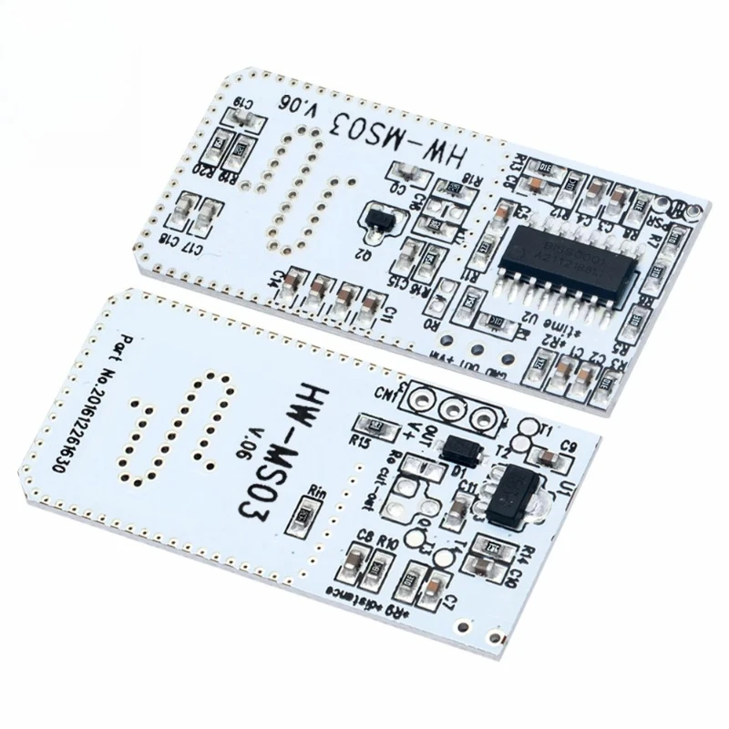 High Performance Motion Sensor Module Radar Motion Sensor HW-MS03 2.4GHz to 5.8GHz Microwave Radar Sensor Module for Arduino