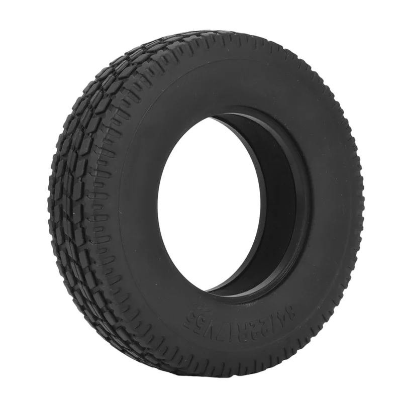 4Pcs 20mm Hard Rubber Tire for 1/14 Tamiya RC Semi Tractor Truck Tipper MAN King Hauler ACTROS SCANIA Upgrade Parts