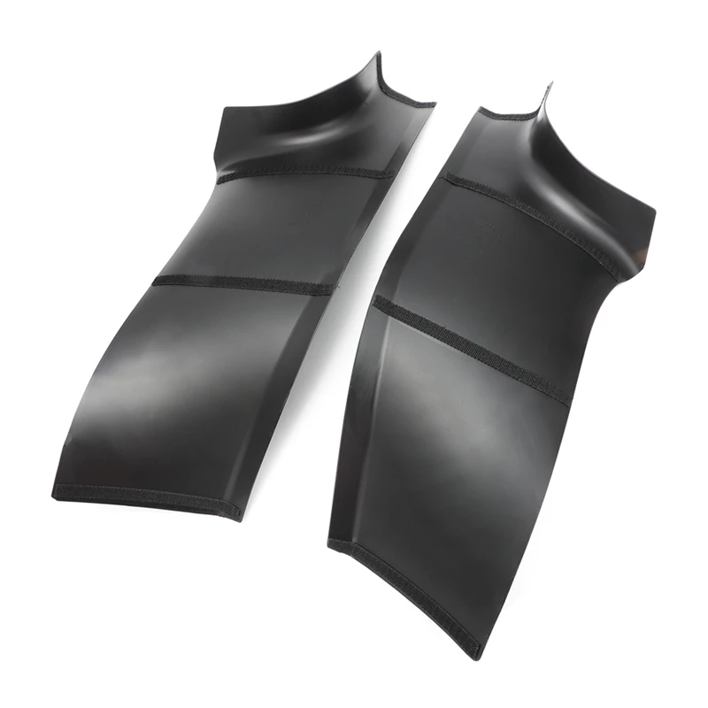 ABS Rear Door Sill Guards Protector Scuff Plate Cover For Tesla Model Y MY 2021-2023 Door Inside Threshold Bumper Anti Kick Pads