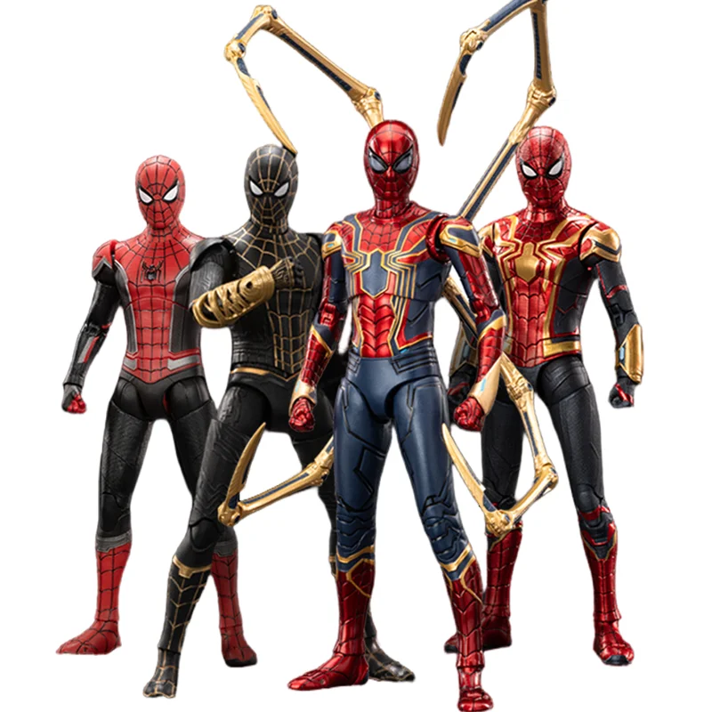 ZD Toy Marvel legends Spider Man PS4 Peter Parker Oro Nero Rosso Action Figure Giocattoli di modello Decorazione del desktop Regali di compleanno