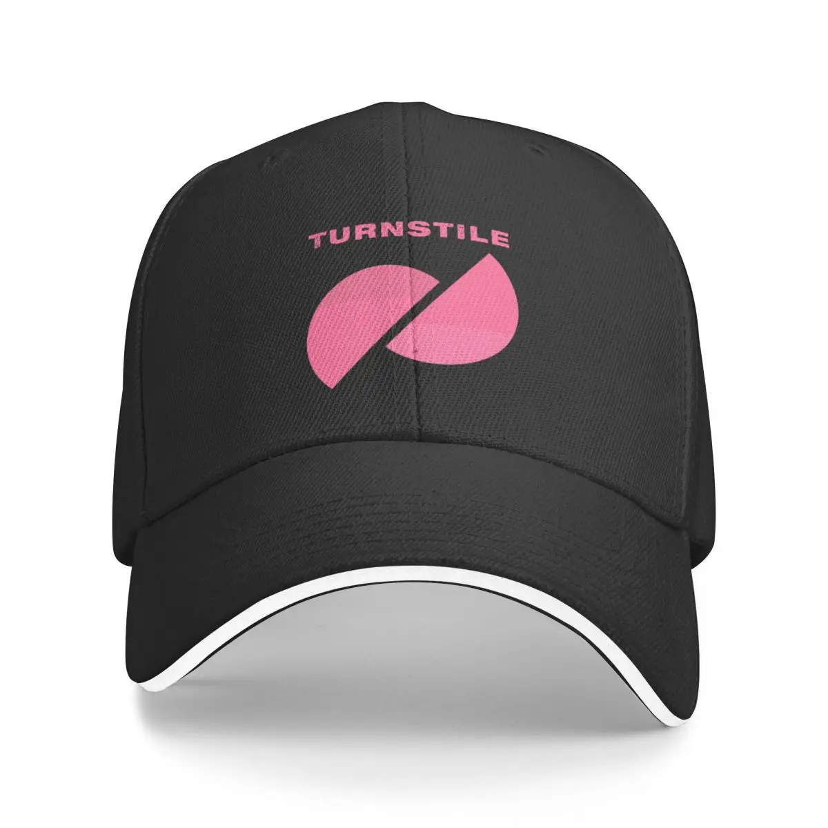 

Turnstile hardcore glow on Baseball Cap Fishing cap hiking hat Trucker Cap Hat Beach Sun Hats For Women Men's