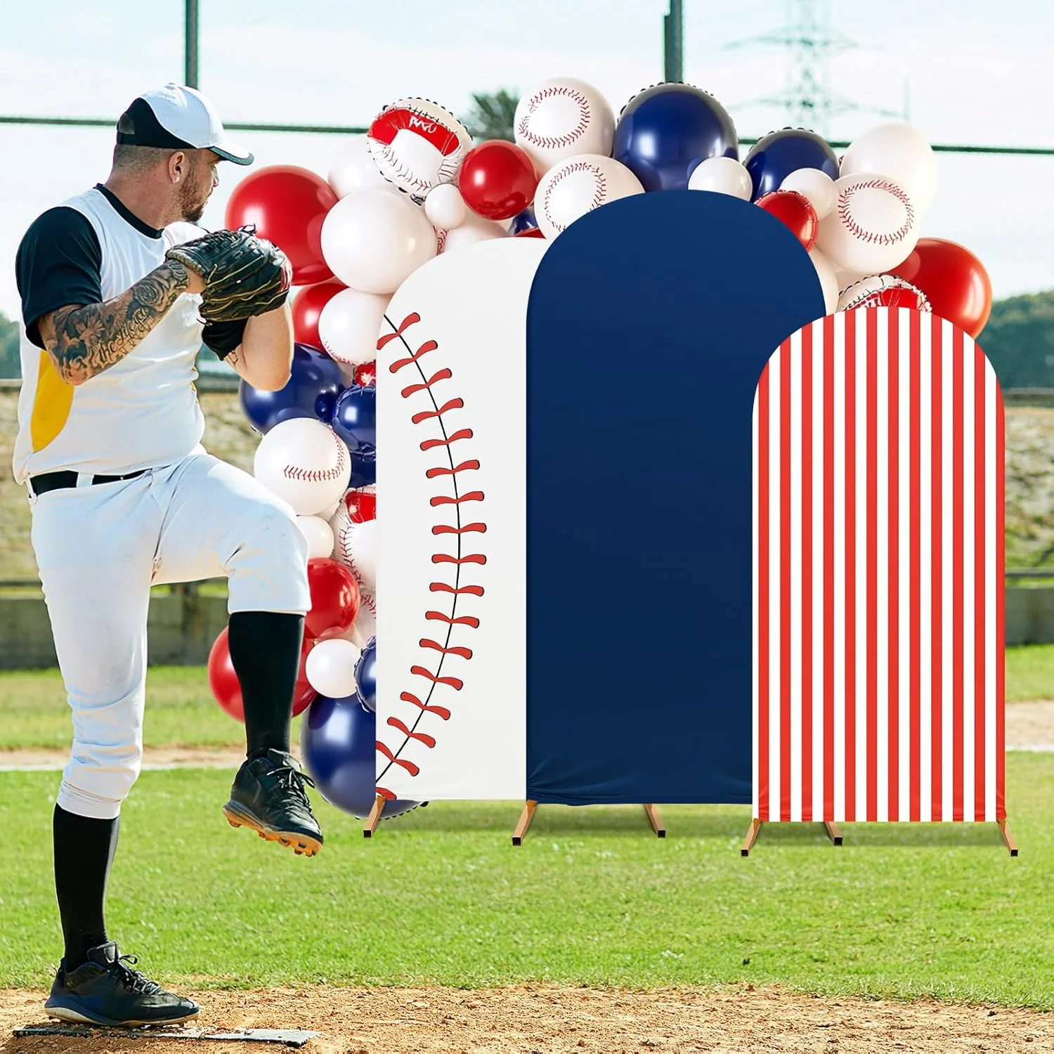 Baseball Arch Backdrop Stand C - огляд і ціна Backdrop Stand Kit