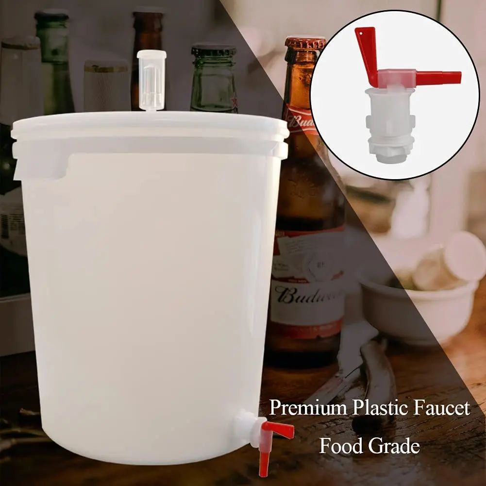 3pcs Bottling Bucket Plastic Tap, Replacement Spigot Bottling Spigot for Homebrew Wine Making Beer PACK