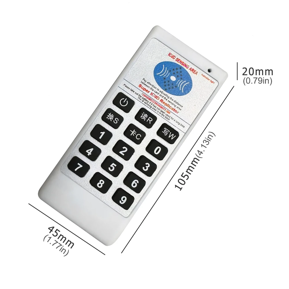 Imagem -06 - Copiadora de Frequência Portátil Duplicadora Cloner Rfid Nfc Leitor de Cartão ic Gravador Access Tag 125khz a 13.56mhz