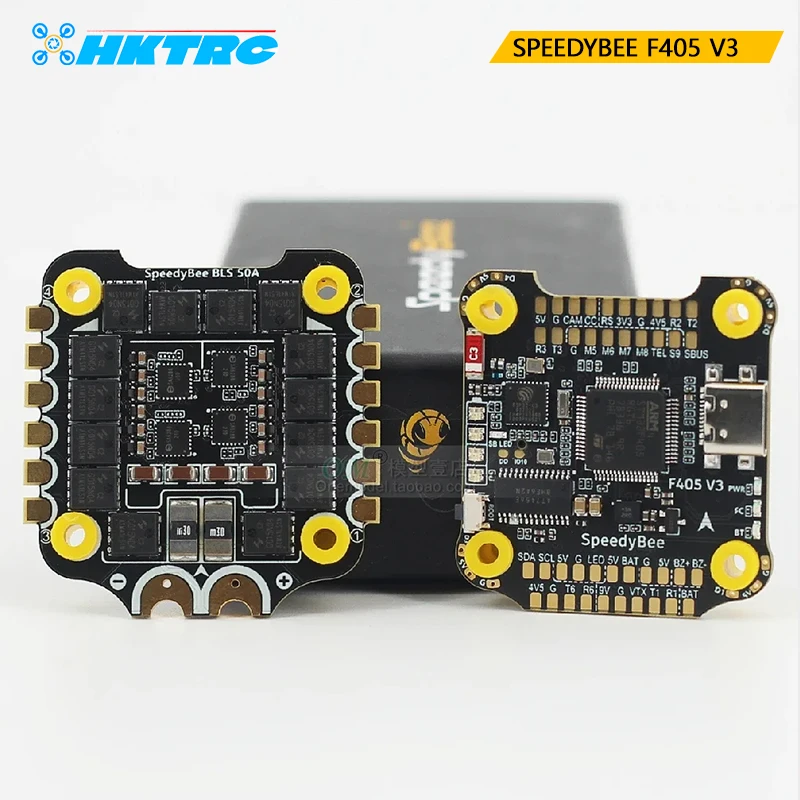 

Speedybee F405 V3 Stack BLS 50A 4-in-1 ESC&FC 30x30 RC iNAV Betaflight Configure Bluetooth 3-6S FPV 5-8 inch frame Drone parts