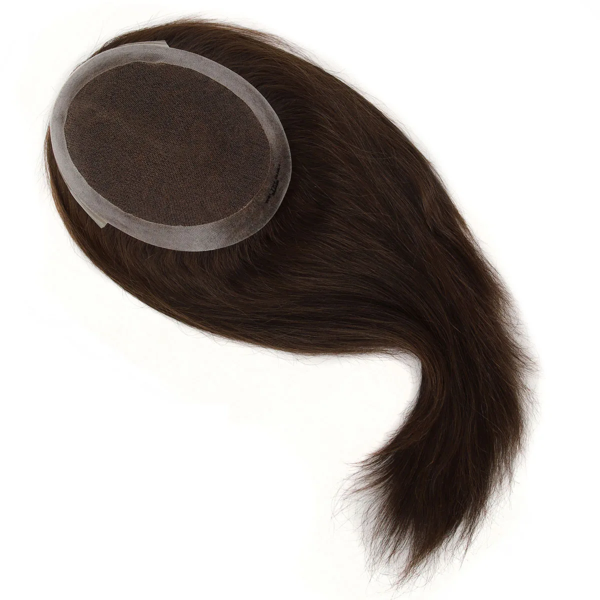 

TUW08 Hair Systems for Women Lace & Skin Perimeter TopUnique Human Hair Toppers for Women Hair Piece Natural Human Hair Toppers