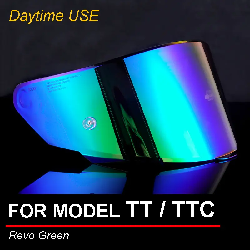 For KYT TT Course Motorcycle Helmet Full Face Helmet Visor Shield Lens Motorcycle Accessories Windshield TTC VESC-8 Capacete - Image 4