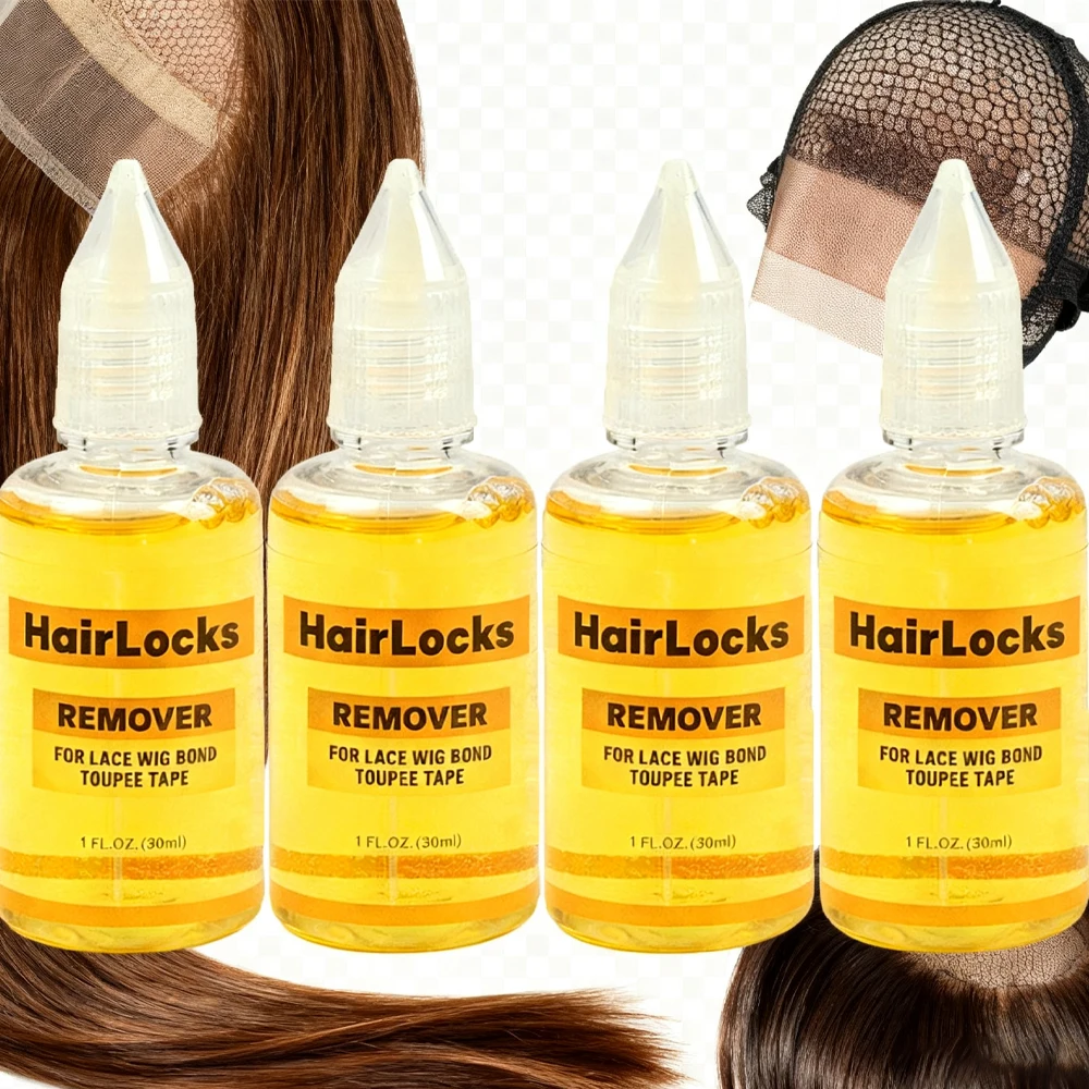 

30 мл средство для удаления клея для парика для кружевного парика/парика/закрытия/ленты для наращивания волос средство для удаления клея для клейкой ленты желтый жидкий засіб для удаления клея