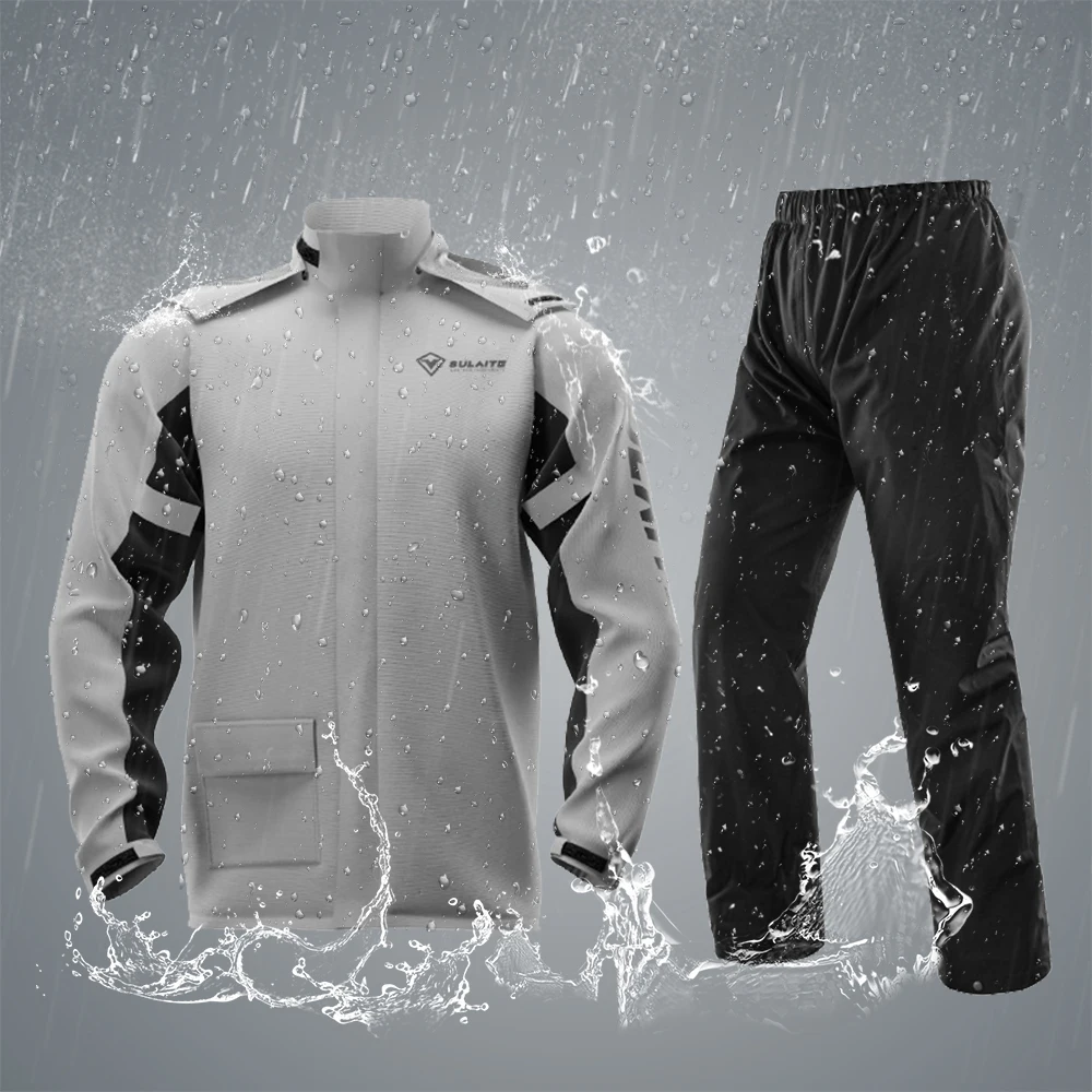 

Motorcycle Jacket Waterproof Motorcycle Raincoat TPU Compound Waterproof Fabric Jacket Raincoat Three Layer Waterproof M-3XL