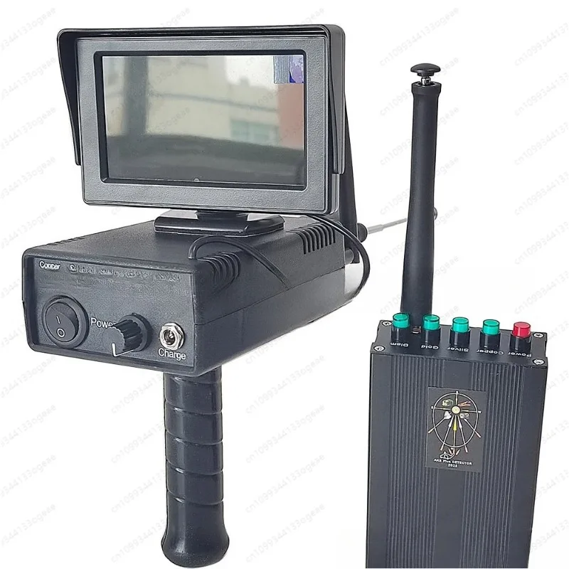 3D Pulse Finder Metal Detector, Large LCD Screen Long Range for Gold Silver Copper Diamond, Industrial Underground Detector