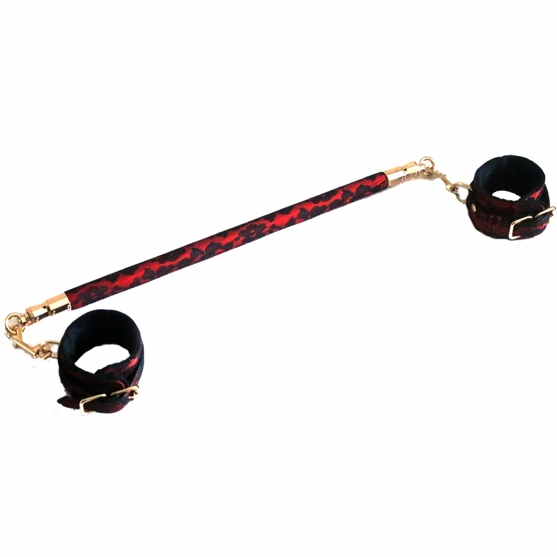 

Red Lace Spreader Bar Handcuffs Bondage Set For Couples Sex Products Adult Games Fetish Slave BDSM Roleplay Restraint Toy