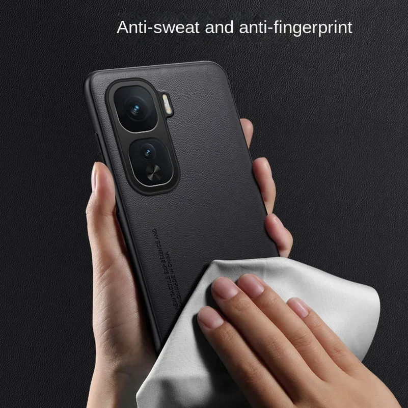 For IQOO Neo 10 Pro Luxury Silicone Leather Cover For VIVO IQOO 13 12 Pro Z9X Z9 Turbo Camera Protection Shell Shockproof Bumper