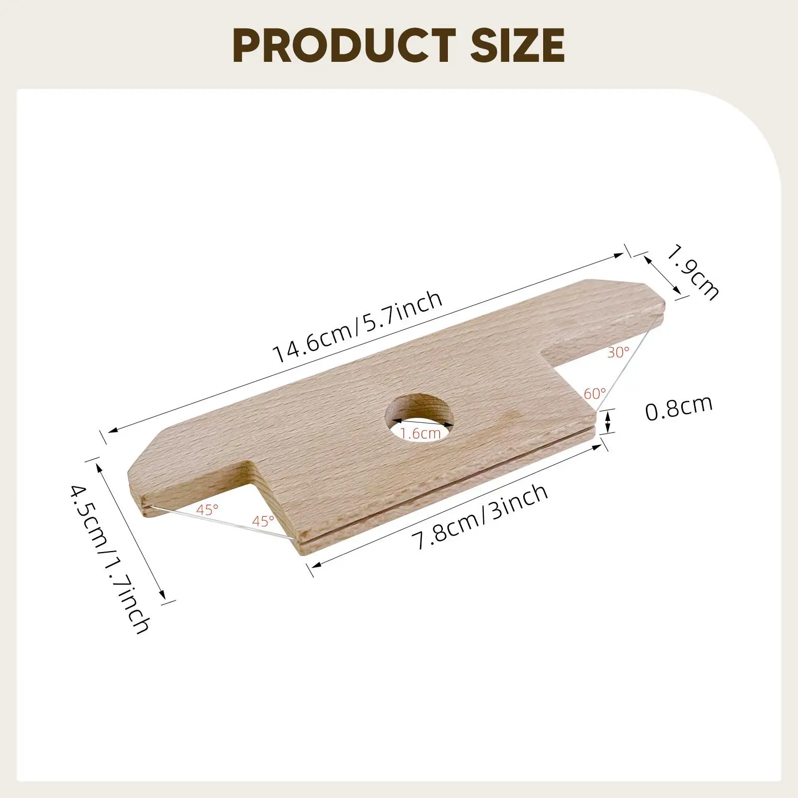 Clay Cutting Tool Wood Handle Wire Bevel Pottery Trimming for Ceramic Sculpting Supplies Artists