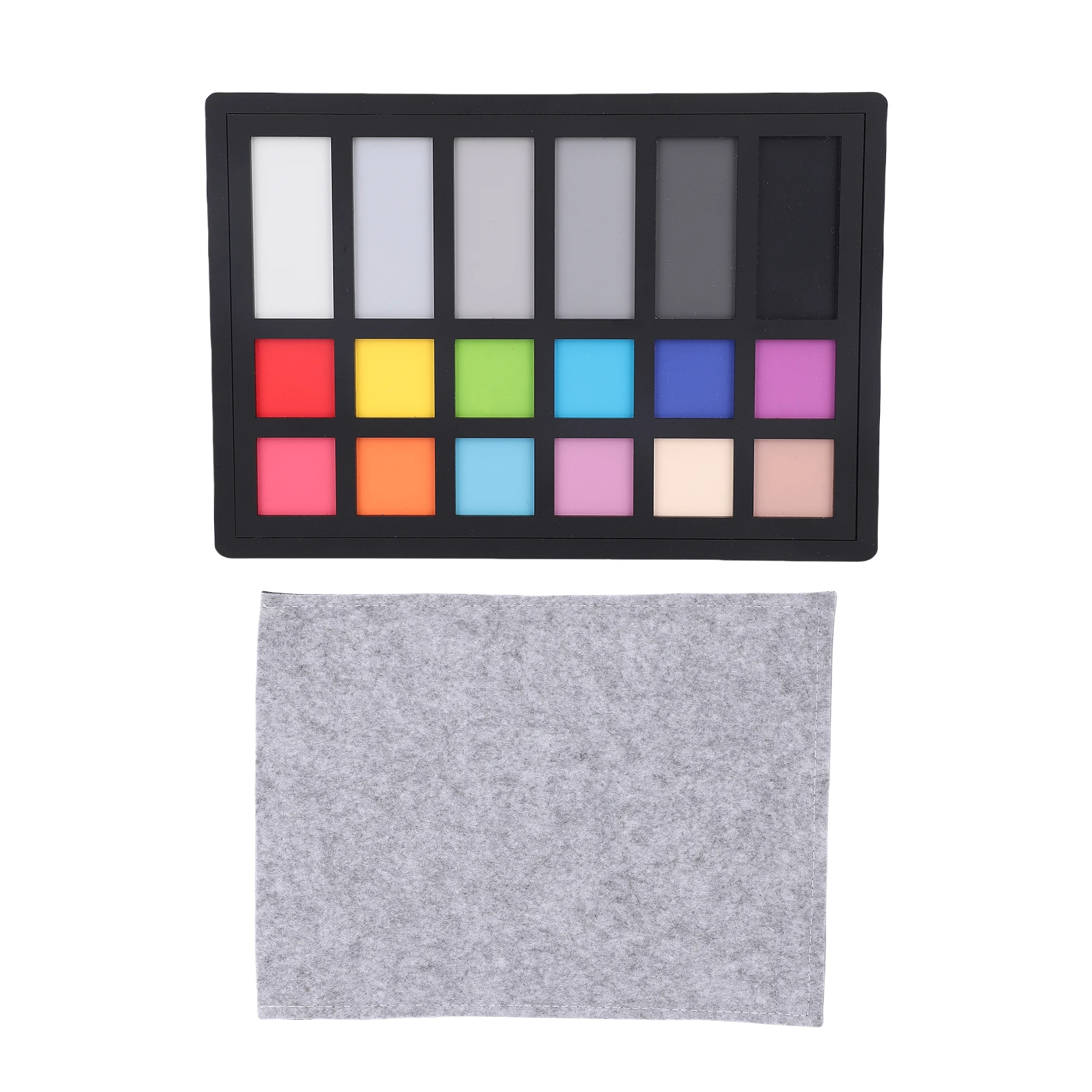 Tarjeta de Calibración de Color para Cámara, 18 Cartas de Corrección de Color para Fotografía Digital, Corrección de Color de Cámara, Tarjeta de Balance de Blancos