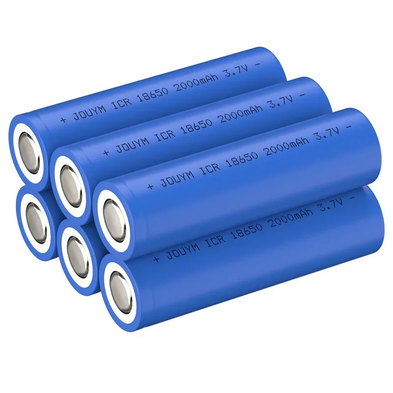 UYM-Batterie aste 18650, 2000mAh, 3.7V, ICR 18650, Eddie ion 24.com