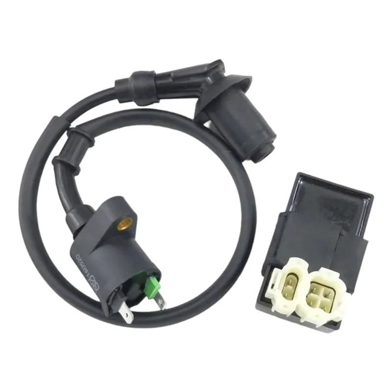 ABOK-1 Set Scooter Unlimited CDI With Ignition Coil For 50Cc 125Cc 150Cc GY6 Chinese Scooter Motorcycle ATV AC Fired