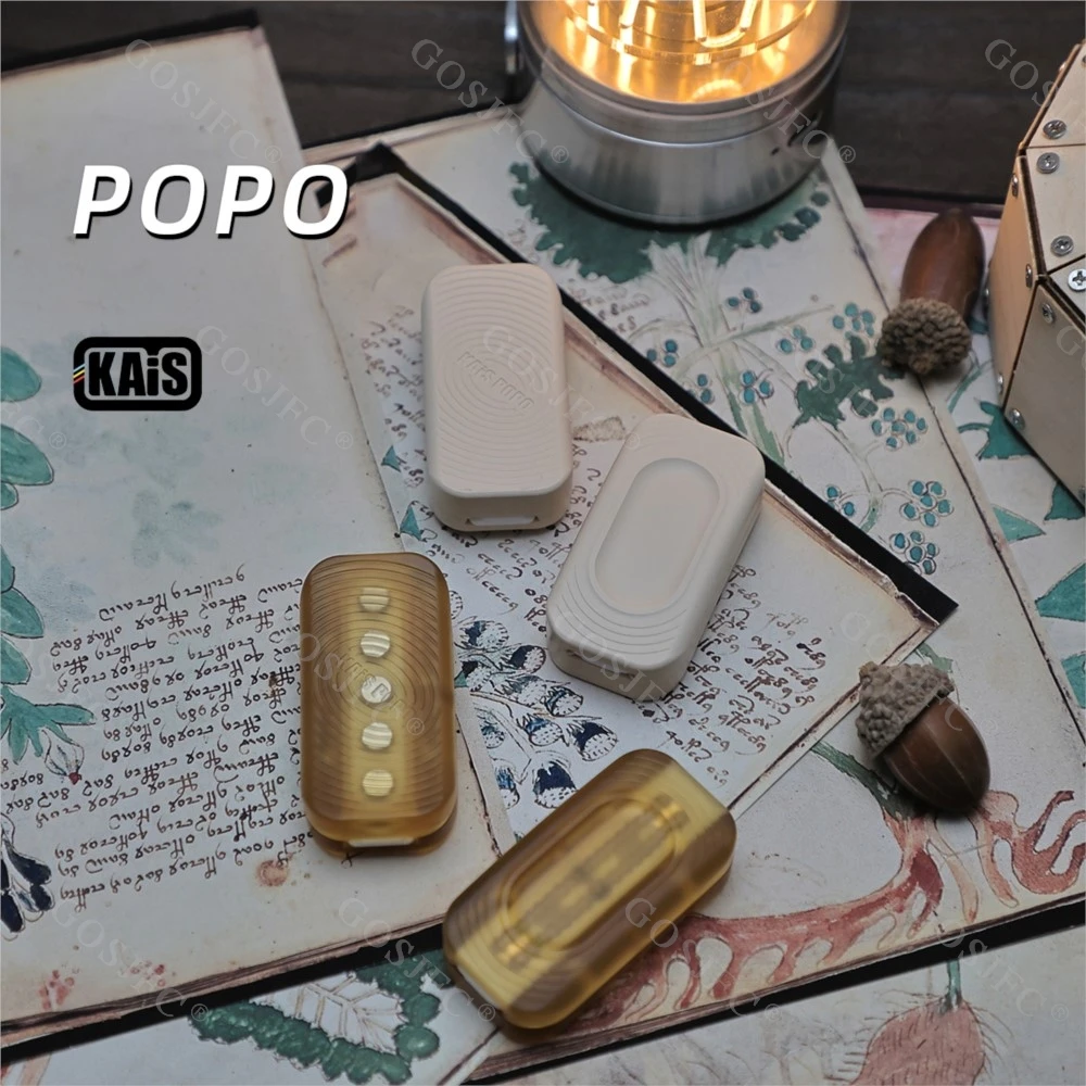 KAIS EDC POPO Paragrafo Macchinari Densi Fidget Slider PEEK PEI Giocattolo Antistress Giocattoli Fidget per Adulti