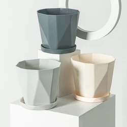 Thickened Nordic Simple Internet Popular Creative Resin Green Plant Fleshy Plastic Flower Pot