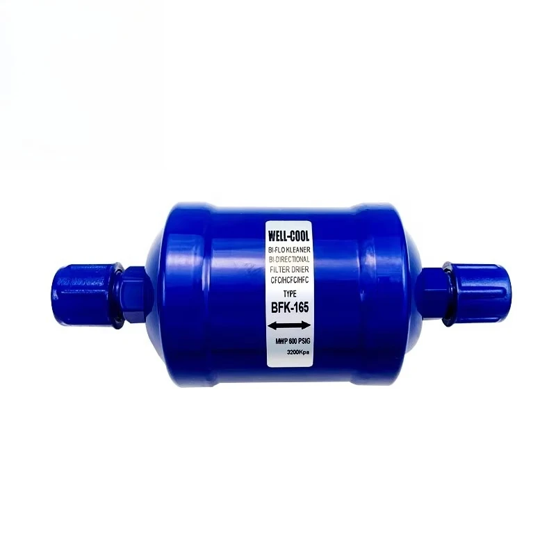 

5/8 inch BFK double flow liquid line filter dryer for high water capacity liquid lines