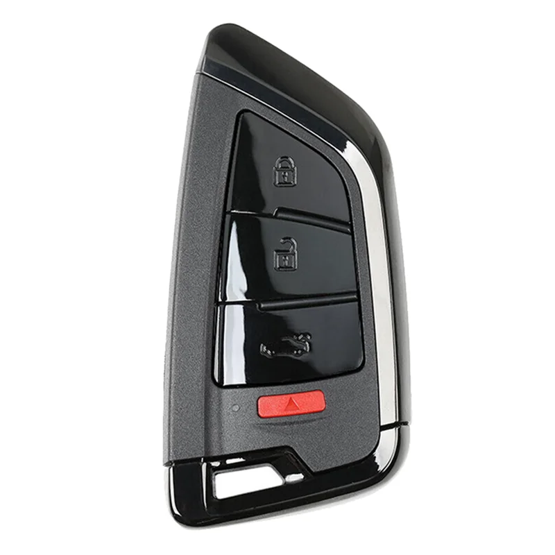 

1 Piece For Xhorse XSKF21EN Universal Smart Remote Key Remote Control Key 4 Button Knife Style Fob For VVDI Key Tool (Black)