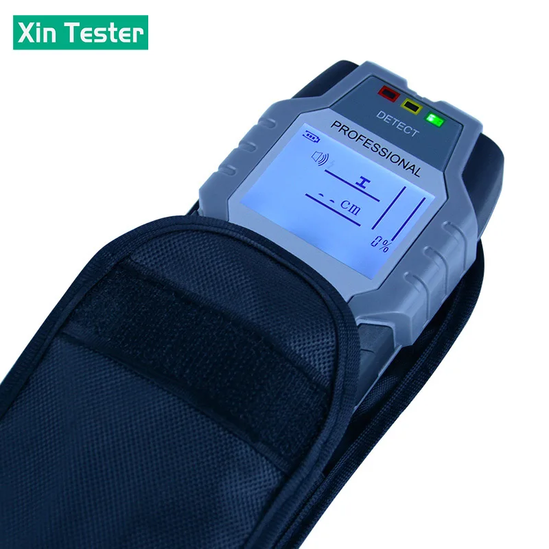 Imagem -04 - Xin Tester Stud Finder Parede Scanner de Metal Firewire Madeira Cobre Tubo Sensor Display Lcd Detector 120 mm