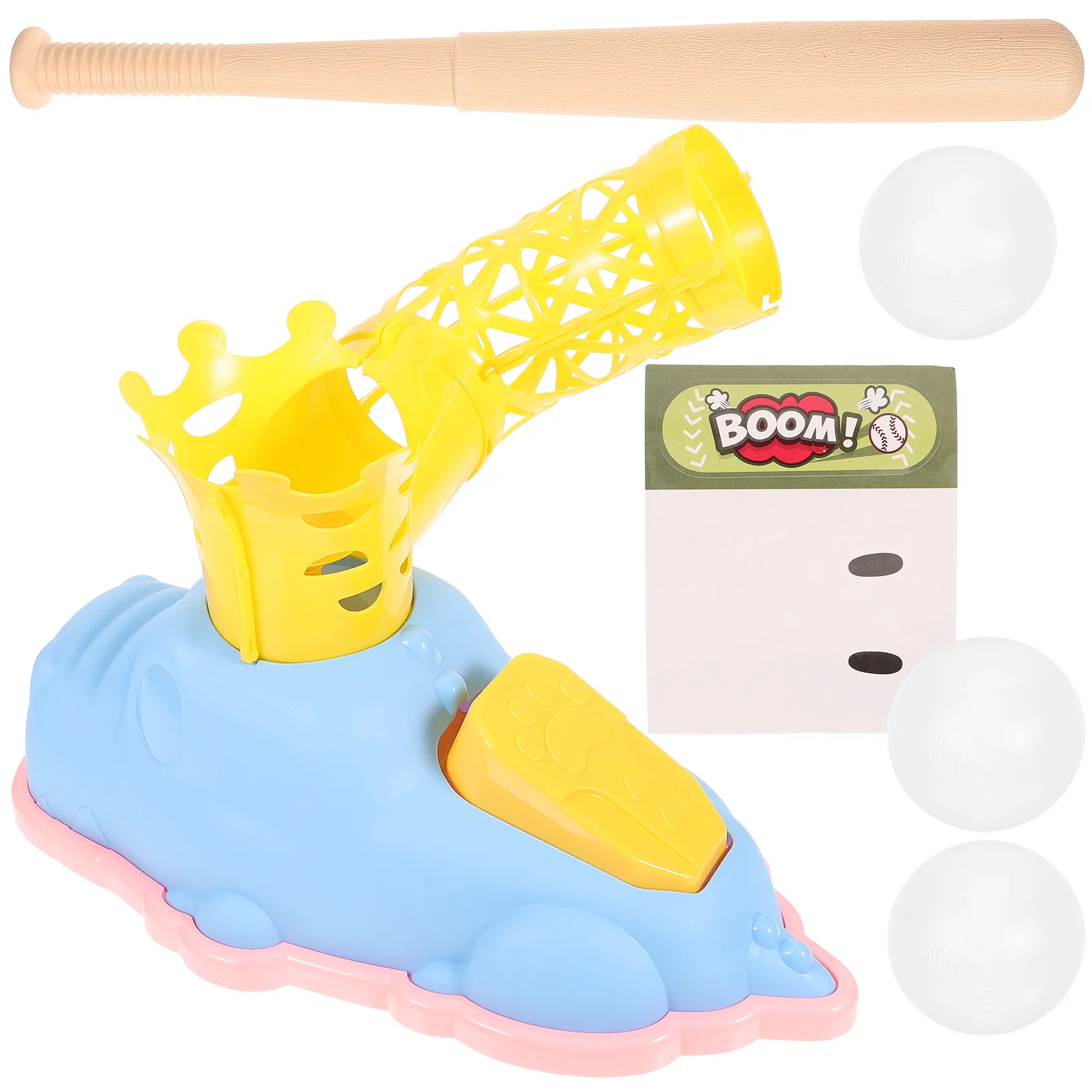 

Foot-stitching Baseball Suit Outdoor Toys Kids Pitcher Launcher Sports Games for