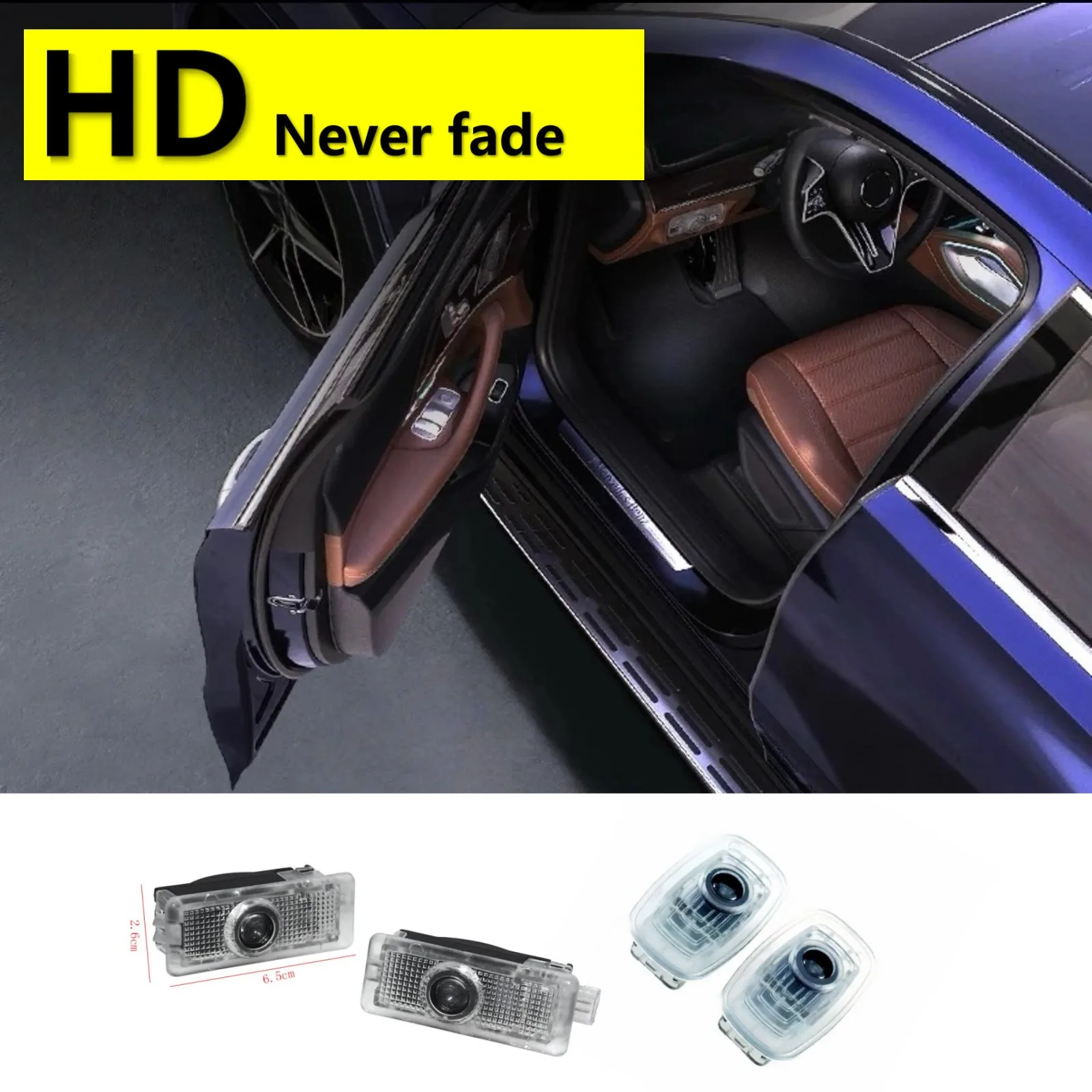 HD Led Auto Tür Projektor Licht Für Mercedes Benz W218 C205 C207 W257 C238 W117 C117 C118 CLA CLS Coupe 2010 2017 2020 2019 2023