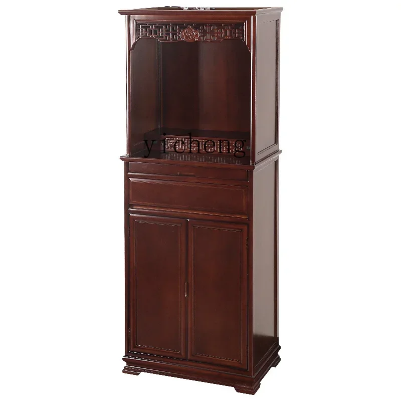 Buddhist shrine for household use God of Wealth Shentai cabinet economical worship Taiwan feng shui