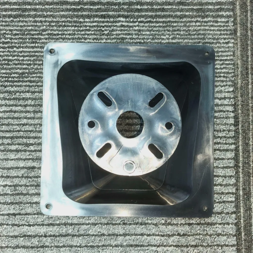MW Audio Universelles Quadratisches Horn 1,4" & 1 Zoll Halsdurchmesser 50-100 ° (H)x55 ° (V) Drehbarer ABS-4-Bolzen für Stage Pro Lautsprecher – Detail 8