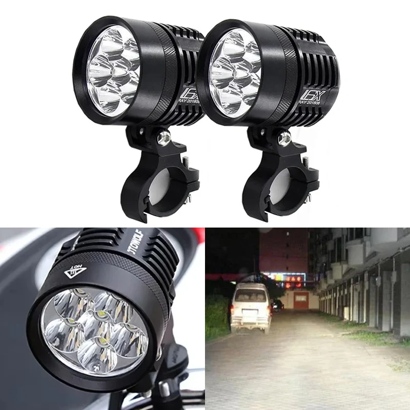 

Противотуманные фары для мотоцикла, светодиодные вспомогательные лампы в сборе для BMW R1200GS Adventure R1250GS, Yamaha, Honda, SUZUKI, tiger 800