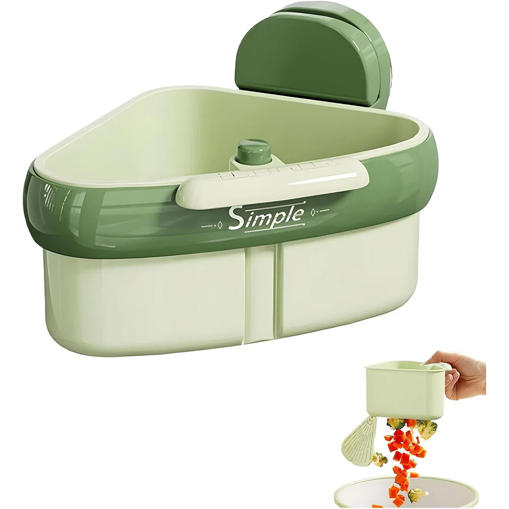 المطبخ تصفية استنزاف سلة الفاكهة الخضار تنظيف وسلة الصرف تنظيف سلة الثلاثي مصفاة حوض للنفايات الغذائية