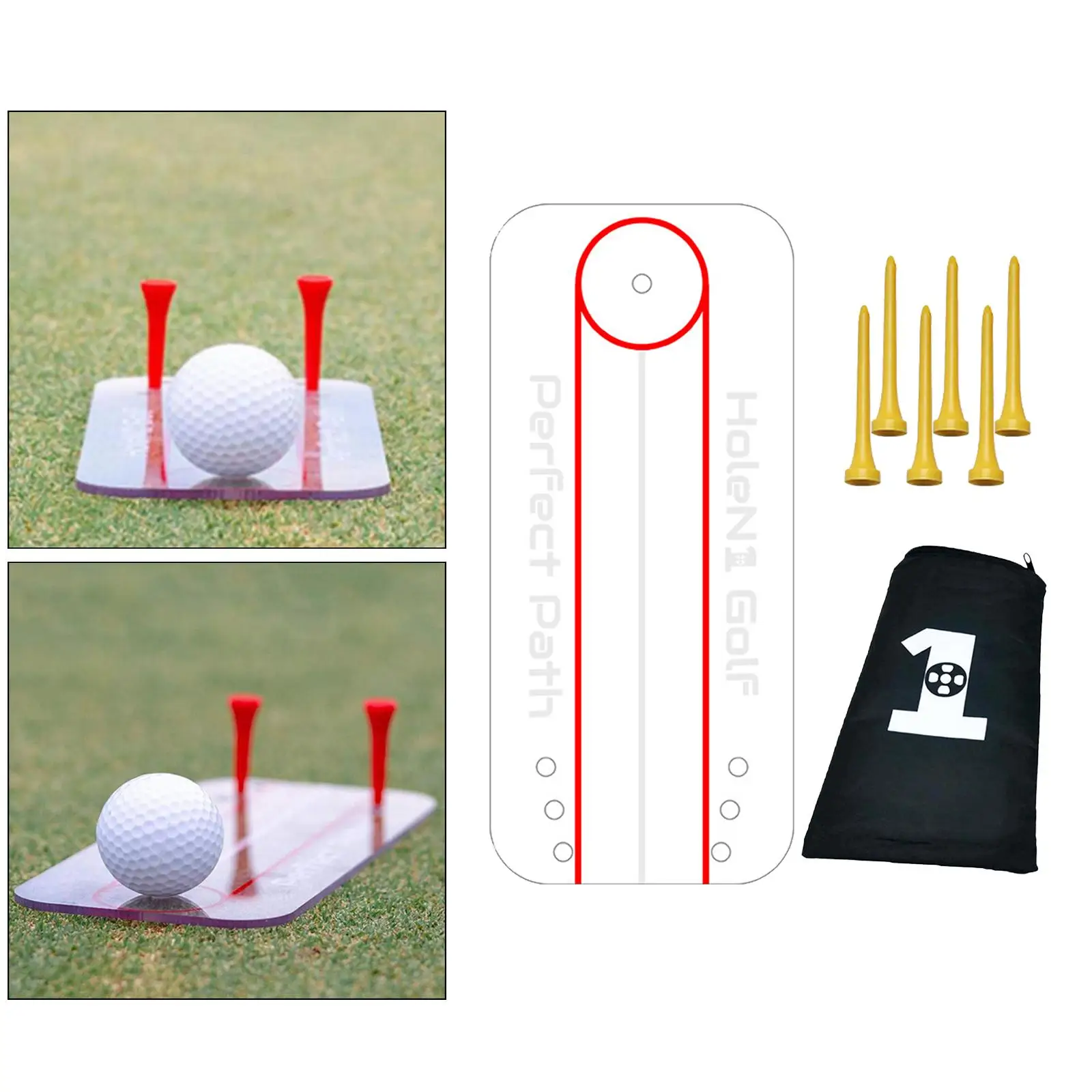 Golf Putting Mirror, Get Instant Feedback And Improve Your Stroke with This