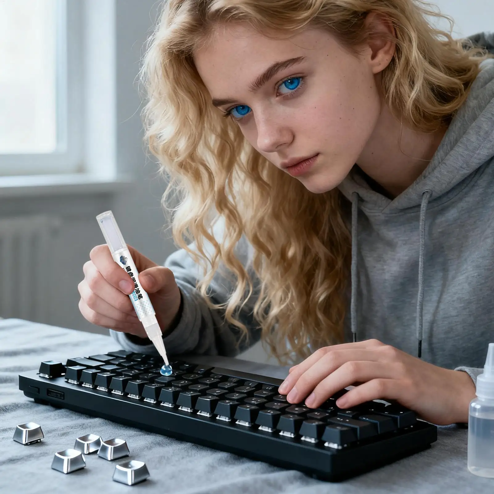 

Keyboard Lube Grease Pen Keycaps Stabilizer Grease For Mechanical Keyboards Headphones Game Controllers Fan Bearings Hinges