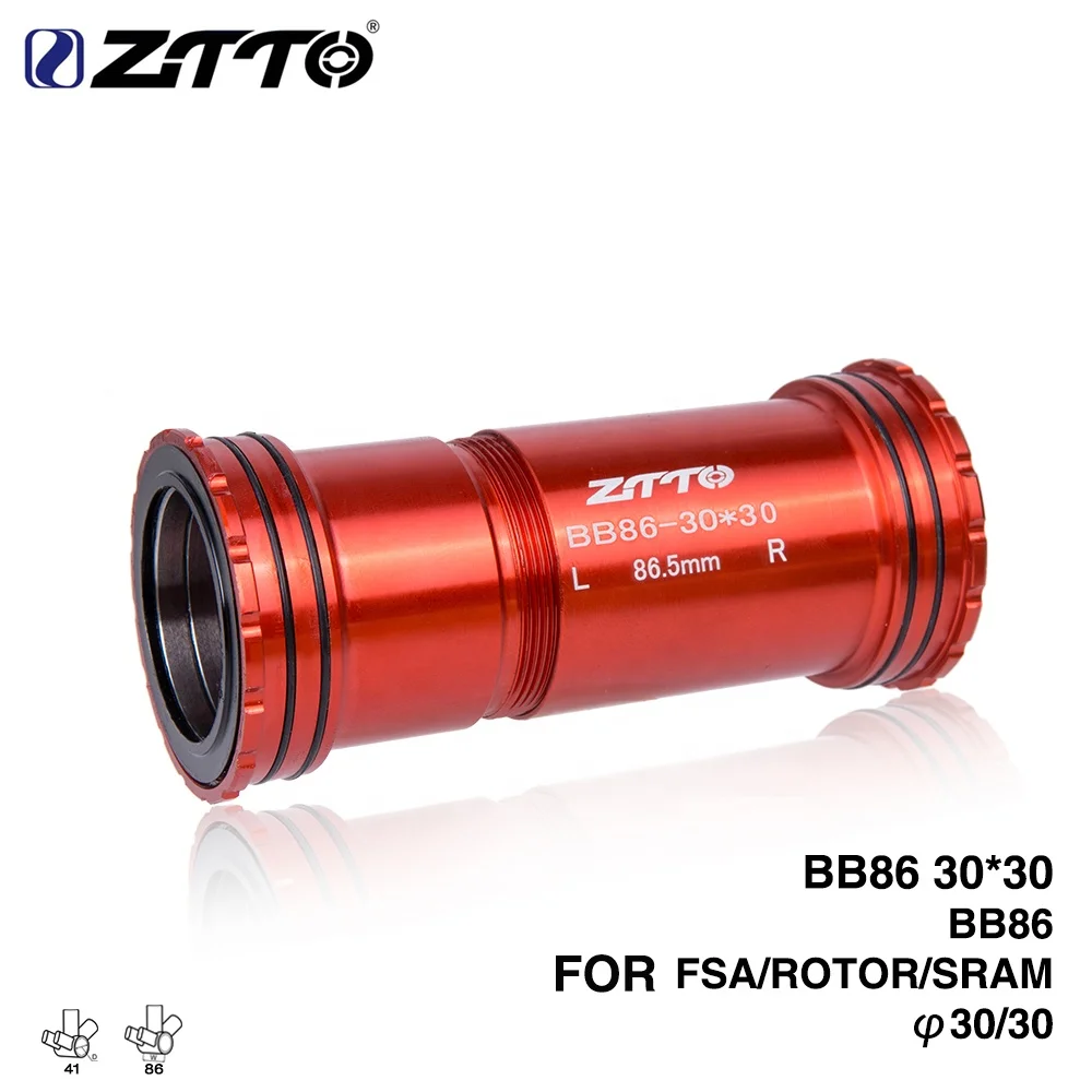 For BB86 BB92 30mm Press Fit Bottom Brackets 4 Bearings for Road Bike Mountain Frame 92mm 86mm Shell Use 30 Crankset Chainset